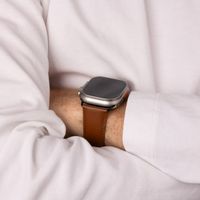 imoshion Classic lederen bandje Apple Watch Series 1 t/m 11 / SE / Ultra (44/45/46/49 mm) - Bruin