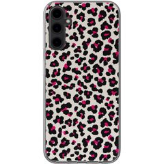 imoshion Design hoesje Samsung Galaxy A14 (5G/4G) - Leopard Pink