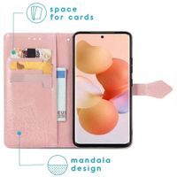 imoshion Mandala Bookcase Xiaomi 12 / 12X - Rosé Goud