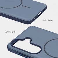 imoshion Colour Back Cover with Thin MagSafe Ring Samsung Galaxy S26 - Dark Blue