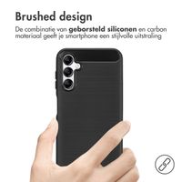 imoshion Brushed Backcover Samsung Galaxy A14 (5G/4G) - Zwart