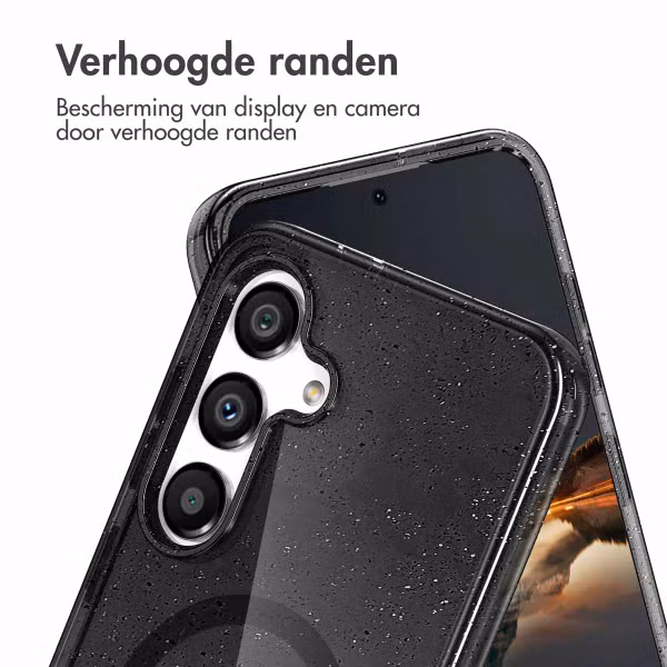 imoshion Sparkle Backcover met MagSafe Samsung Galaxy S25 Plus - Zwart