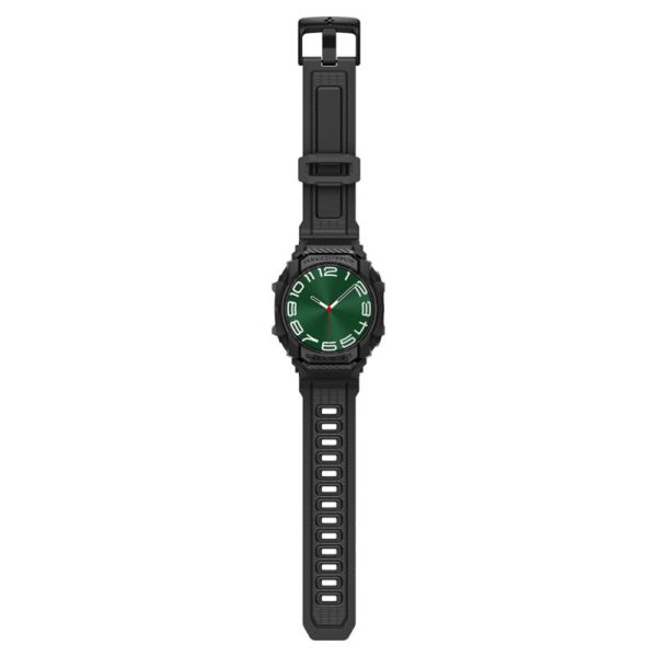 Spigen Rugged Armor™ Pro Case Samsung Galaxy Watch Ultra (2024/2025) - Mat Zwart
