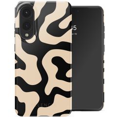 Selencia Vivid Backcover Samsung Galaxy S25 Edge - Art Wave Black