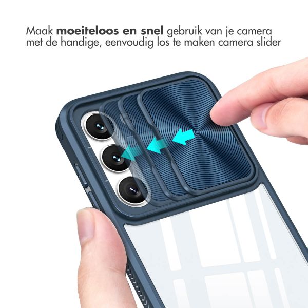 imoshion Camslider Backcover Samsung Galaxy S23 - Donkerblauw