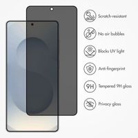 Accezz Tempered Glass Privacy Screenprotector Samsung Galaxy S25 Edge