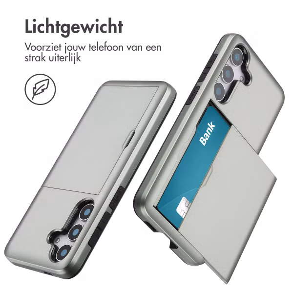 imoshion Backcover met pasjeshouder Samsung Galaxy S25 - Groen