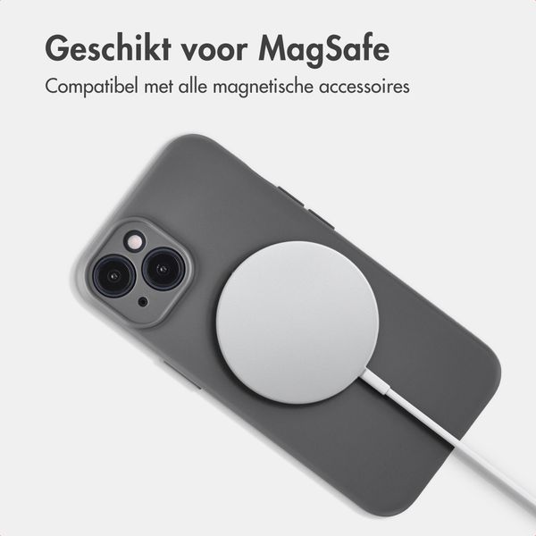 Accezz Grip Backcover met MagSafe Apple iPhone 14 - Grijs