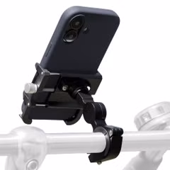 imoshion Aluminium Telefoonhouder Fiets - 360° draaibaar - Lichtgewicht - Universeel - Zwart