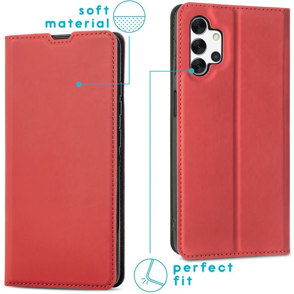 imoshion Slim Folio Bookcase Samsung Galaxy A32 (5G) - Rood