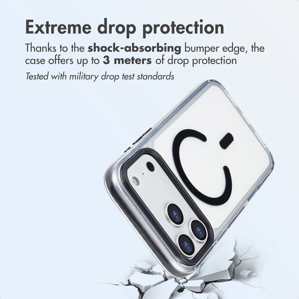 imoshion Combat MagSafe Back Cover Apple iPhone 17 Pro Max - Black