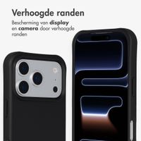 imoshion Color Backcover met afneembaar koord met MagSafe Apple iPhone 17 Pro - Zwart