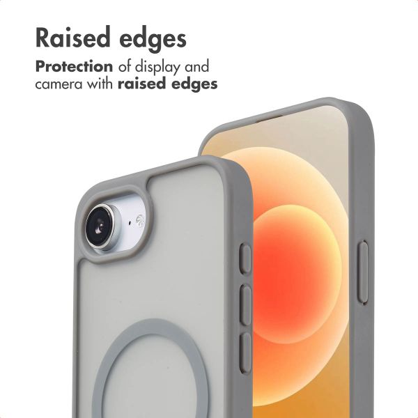 imoshion Colour Guard Back Cover with MagSafe Apple iPhone 17e / 16e - Grey