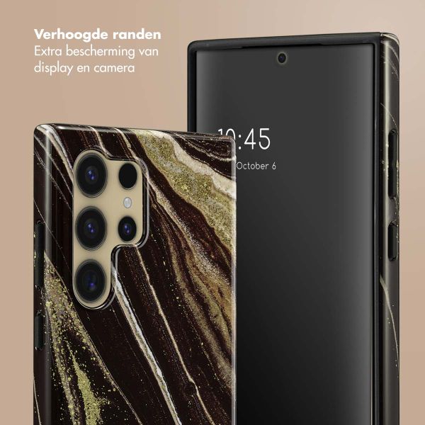 Selencia Vivid Backcover Samsung Galaxy S24 Ultra - Chic Marble