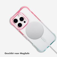 Selencia Gradient Backcover met MagSafe Apple iPhone 16 Pro - Roze / Blauw