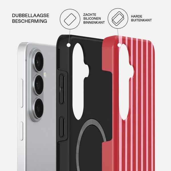 Burga Tough Backcover MagSafe Samsung Galaxy S26 - Strawberry Jam