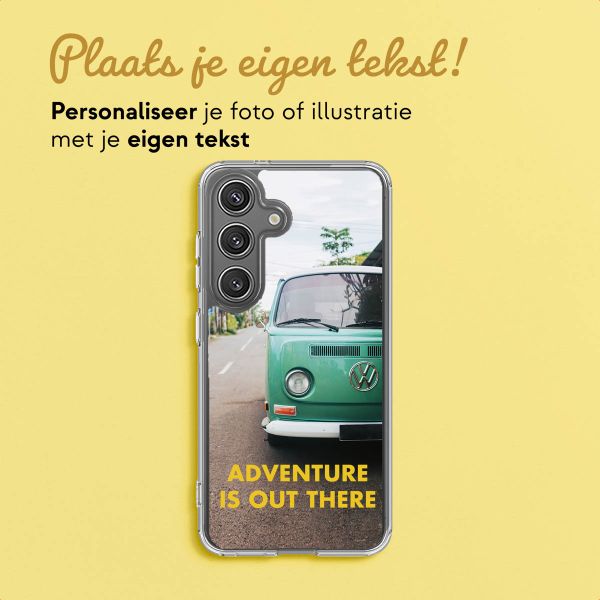 Ontwerp je eigen MagSafe Clear Case Samsung Galaxy S25 - Transparant