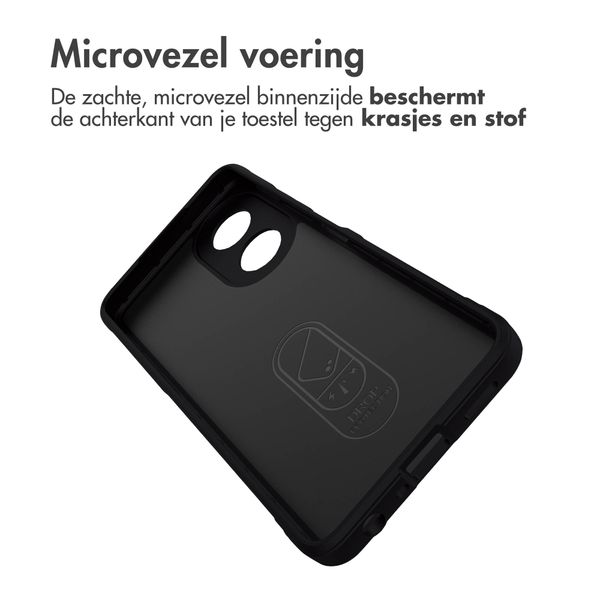 imoshion EasyGrip Backcover Oppo A58 - Zwart