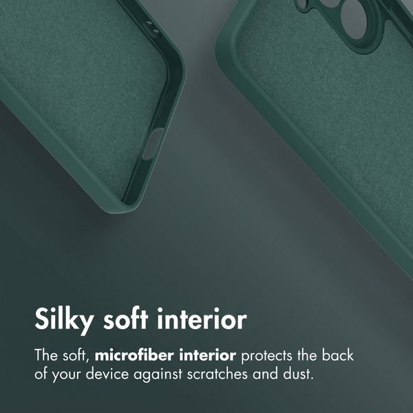 imoshion Colour Back Cover with MagSafe Samsung Galaxy S26 FE - Dark Green