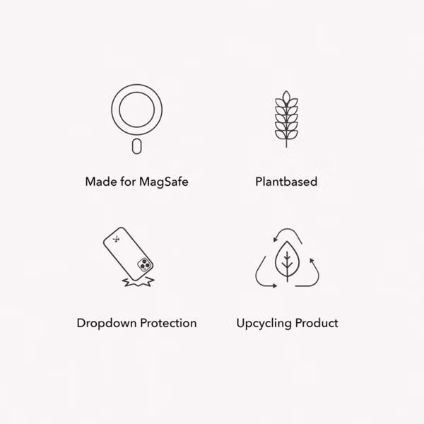 Woodcessories Bio Case MagSafe Apple iPhone 16 Pro Max - Midnight Green