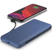 Belkin Boost↑Charge™ Plus Powerbank + Integrated Cables - 10.000 mAh - Blauw