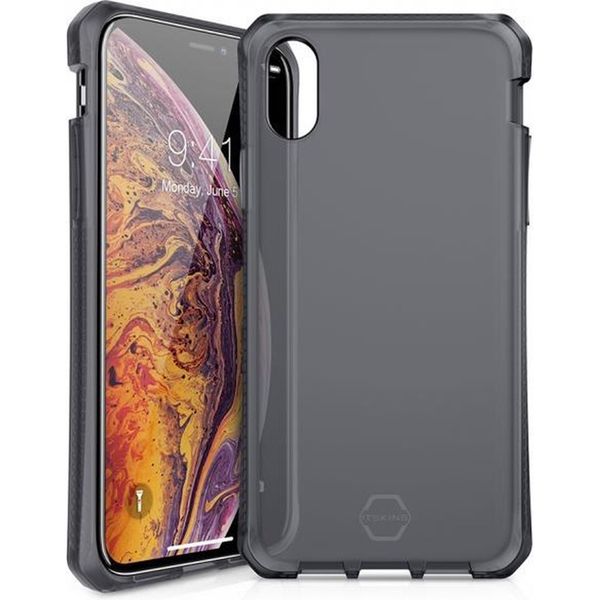 Itskins Spectrum Frost Backcover iPhone Xs Max - Zwart