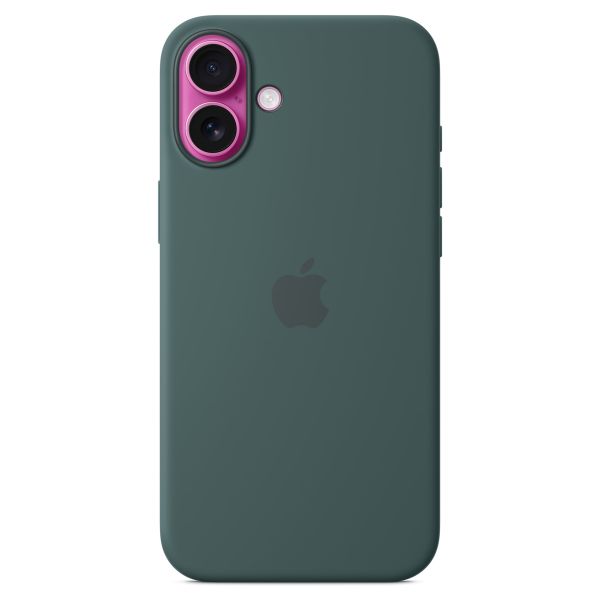 Apple Silicone Backcover MagSafe Apple iPhone 16 Plus - Lake Green