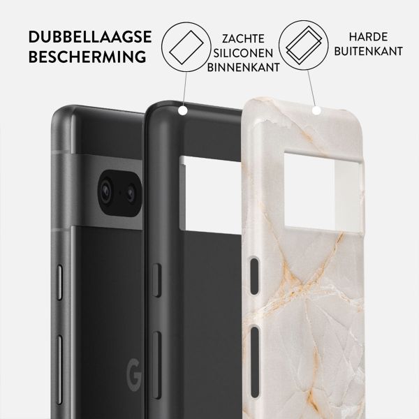 Burga Tough Backcover Google Pixel 7 - Vanilla Sand