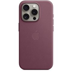 Apple FineWoven Backcover MagSafe Apple iPhone 15 Pro - Mulberry