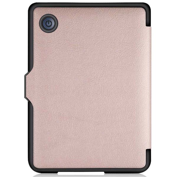 imoshion Slim Hard Case Bookcase Kobo Clara 2E / Tolino Shine 4 - Rosé Goud