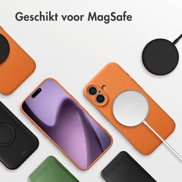 imoshion Color Backcover met MagSafe Apple iPhone 17 - Oranje
