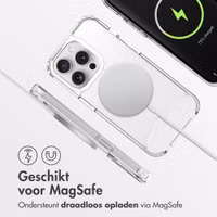 imoshion MagSafe Backcover met afneembaar koord Apple iPhone 15 Pro - Transparant