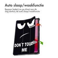 imoshion Design Trifold Bookcase Lenovo Tab M11 - Don't touch