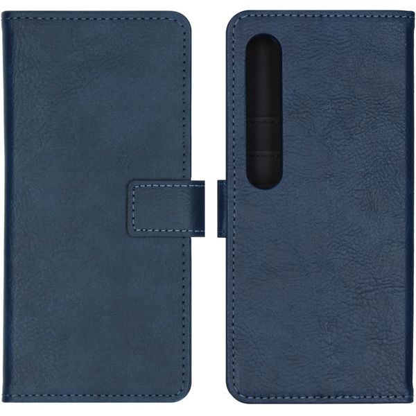 imoshion Luxe Bookcase Xiaomi Mi 10 (Pro) - Donkerblauw
