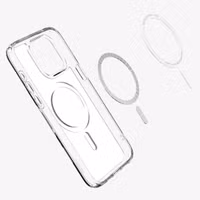 Spigen Ultra Hybrid Backcover MagSafe Apple iPhone 15 Pro - Frost Clear