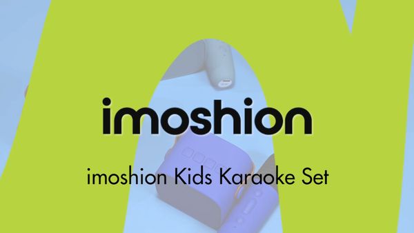 imoshion Kids Karaoke Set - Speaker en microfoon - Soft Blue