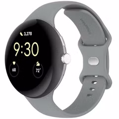 imoshion Siliconen⁺ bandje Google Pixel Watch 3 / 4 (45 mm) - Maat L - Grijs
