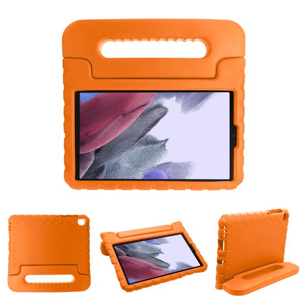 imoshion Kidsproof Backcover met handvat Galaxy Tab A7 Lite - Oranje