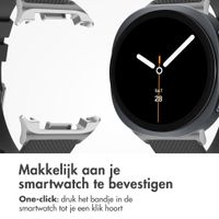 imoshion Flexibel Siliconen bandje Samsung Galaxy Watch 8 (Classic) - 40 / 44 / 46mm - Zwart