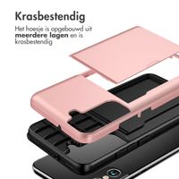 imoshion Backcover met pasjeshouder Samsung Galaxy S22 - Rosé Goud