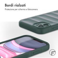 imoshion EasyGrip Backcover Apple iPhone 11 - Donkergroen