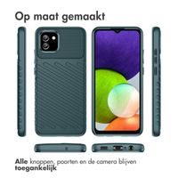 imoshion Thunder Backcover Samsung Galaxy A03 - Groen