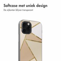 imoshion  Design hoesje iPhone 12 (Pro) - Graphic Beige