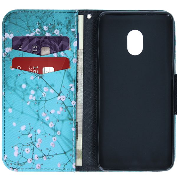 Design Softcase Bookcase Alcatel 1C (2019)