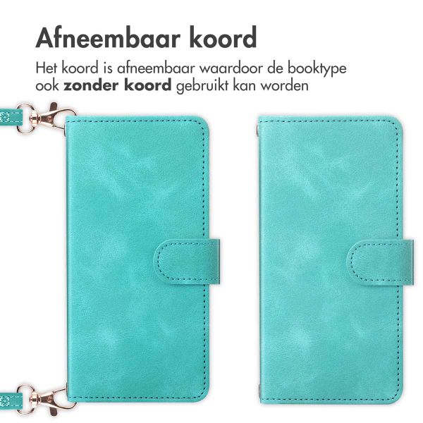 imoshion Bookcase met koord Samsung Galaxy S23 FE - Turquoise