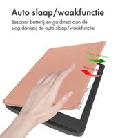 imoshion Slim Soft Case Bookcase Pocketbook InkPad Color 3 / InkPad 4 - Rosé Goud