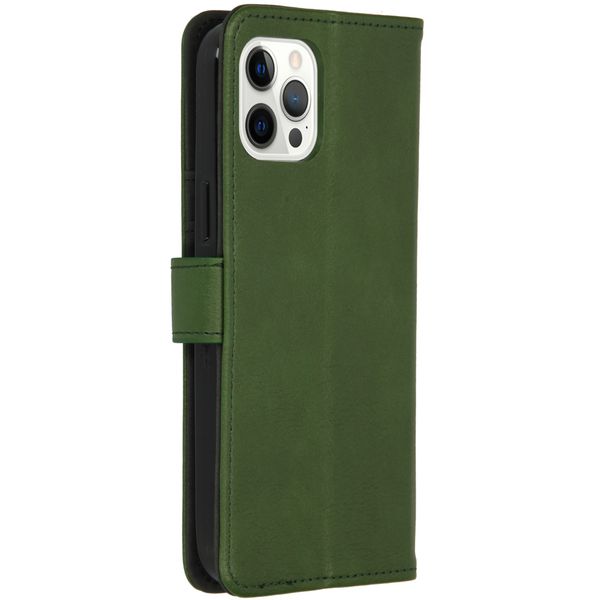 imoshion Luxe Bookcase iPhone 12 Pro Max - Groen