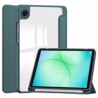 imoshion Trifold Hardcase Bookcase Samsung Galaxy Tab A11 Plus - Groen
