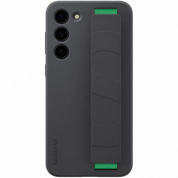 Samsung Originele Silicone Grip Backcover Samsung Galaxy S23 Plus - Zwart