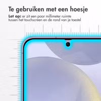 Accezz Gehard Glas Screenprotector Samsung Galaxy S24 Plus / S25 Plus - Transparant